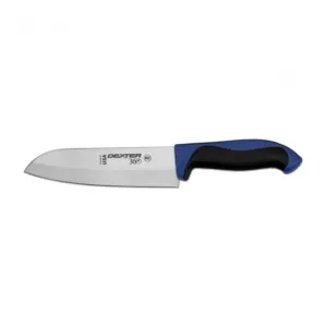 Dexter Russell S360-7C-PCP 360 Series 7” Santoku knife blue handle 36004C