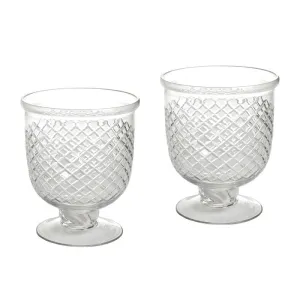 Diamond Cut Etched Hurricanes
