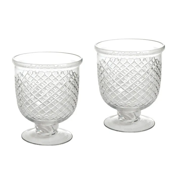 Diamond Cut Etched Hurricanes