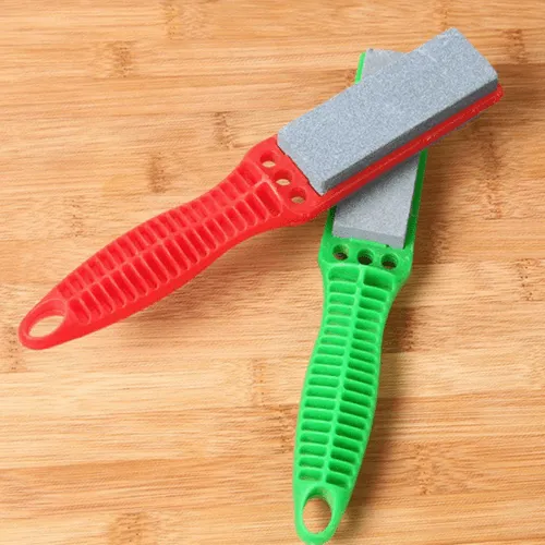 Dual Sided Knife Sharpener With Comfort Grip