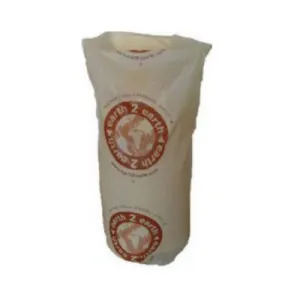 Earth2Earth Biodegradeable Clear Sack 38x43" (96.5x109.2cm)
