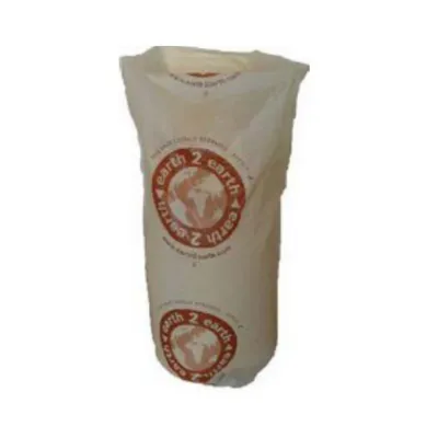 Earth2Earth Biodegradeable Clear Sack 38x43" (96.5x109.2cm)