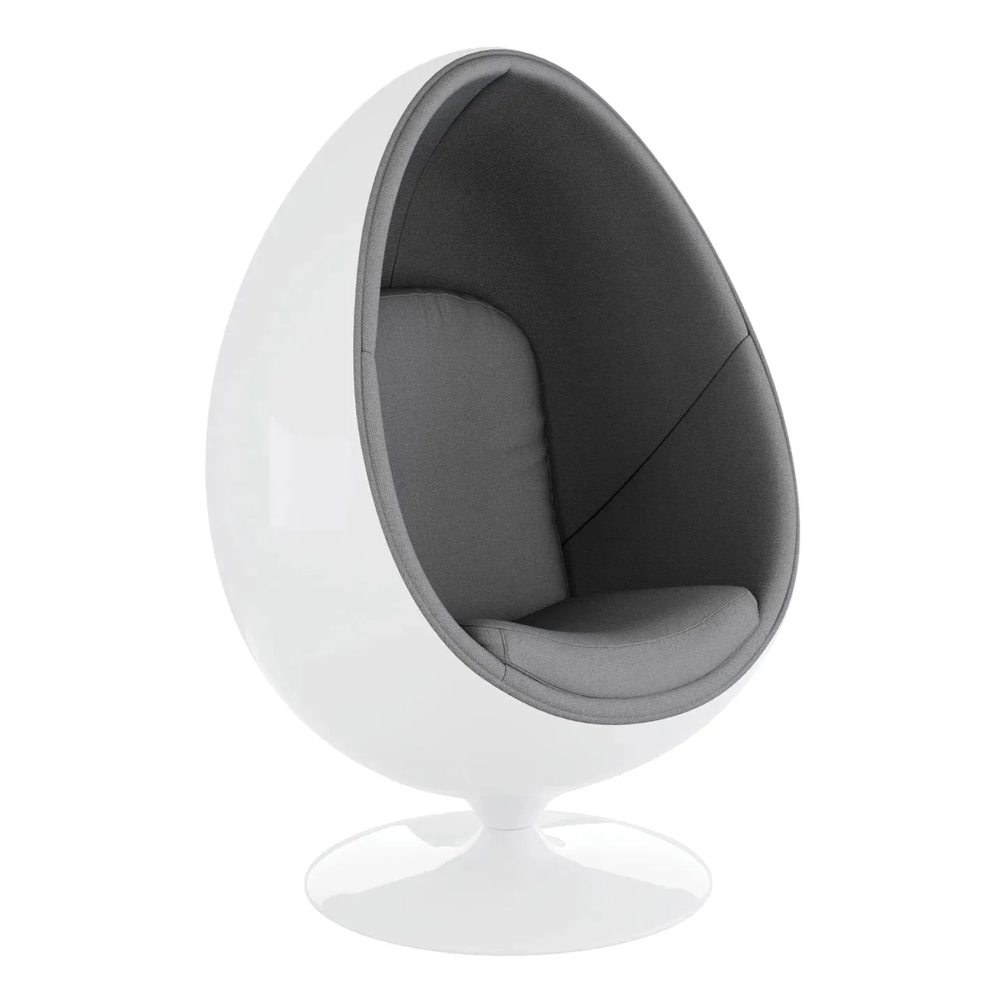 Easter Egg Chair, Gray By World Modern Design
