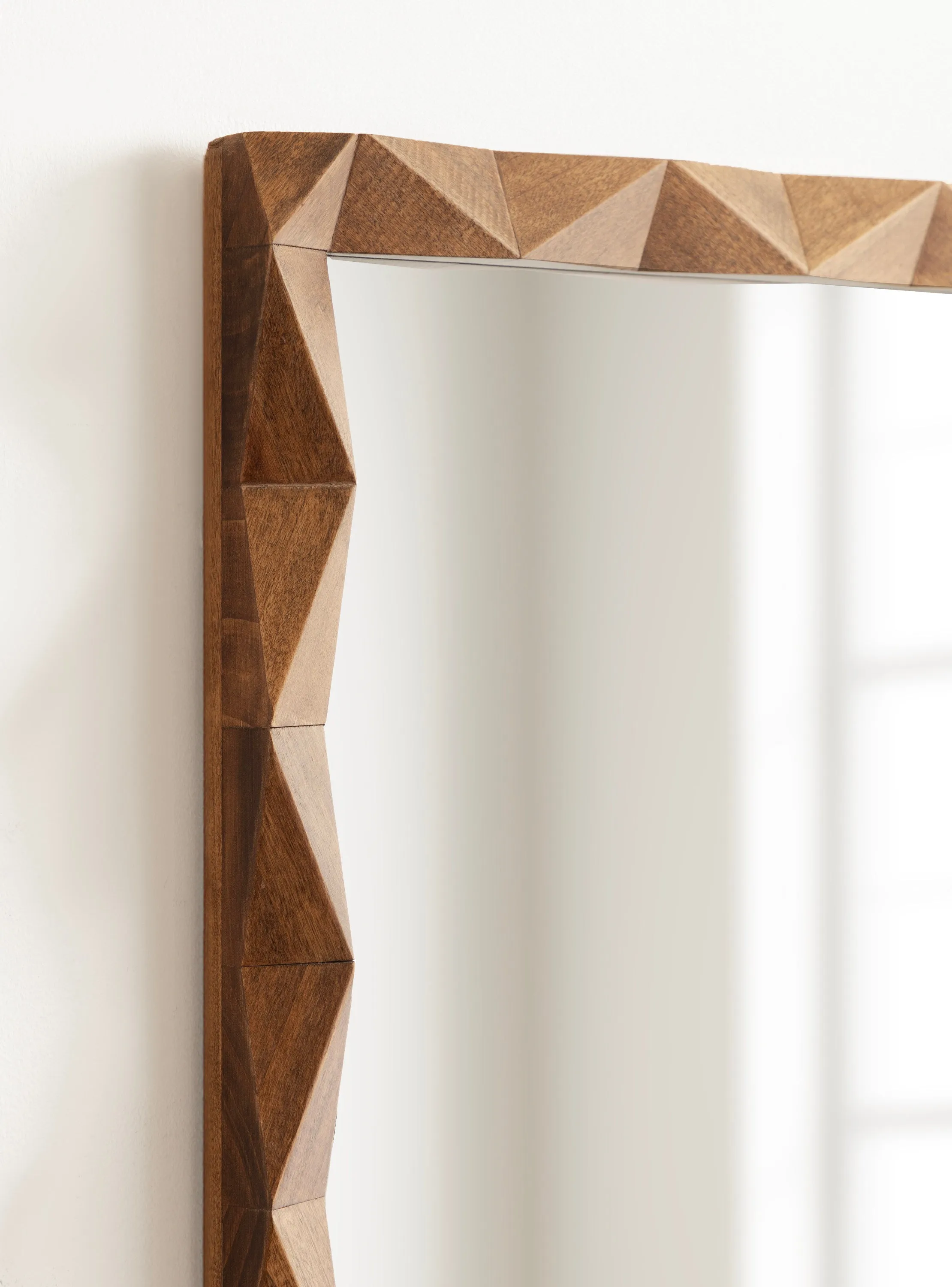 Endicott Rectangle Wood Mirror