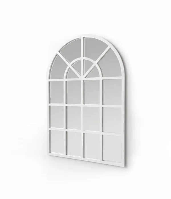 Farmhouse Wall Mirror - White