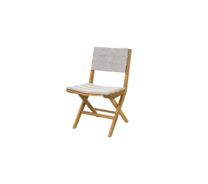 Flip folding chair