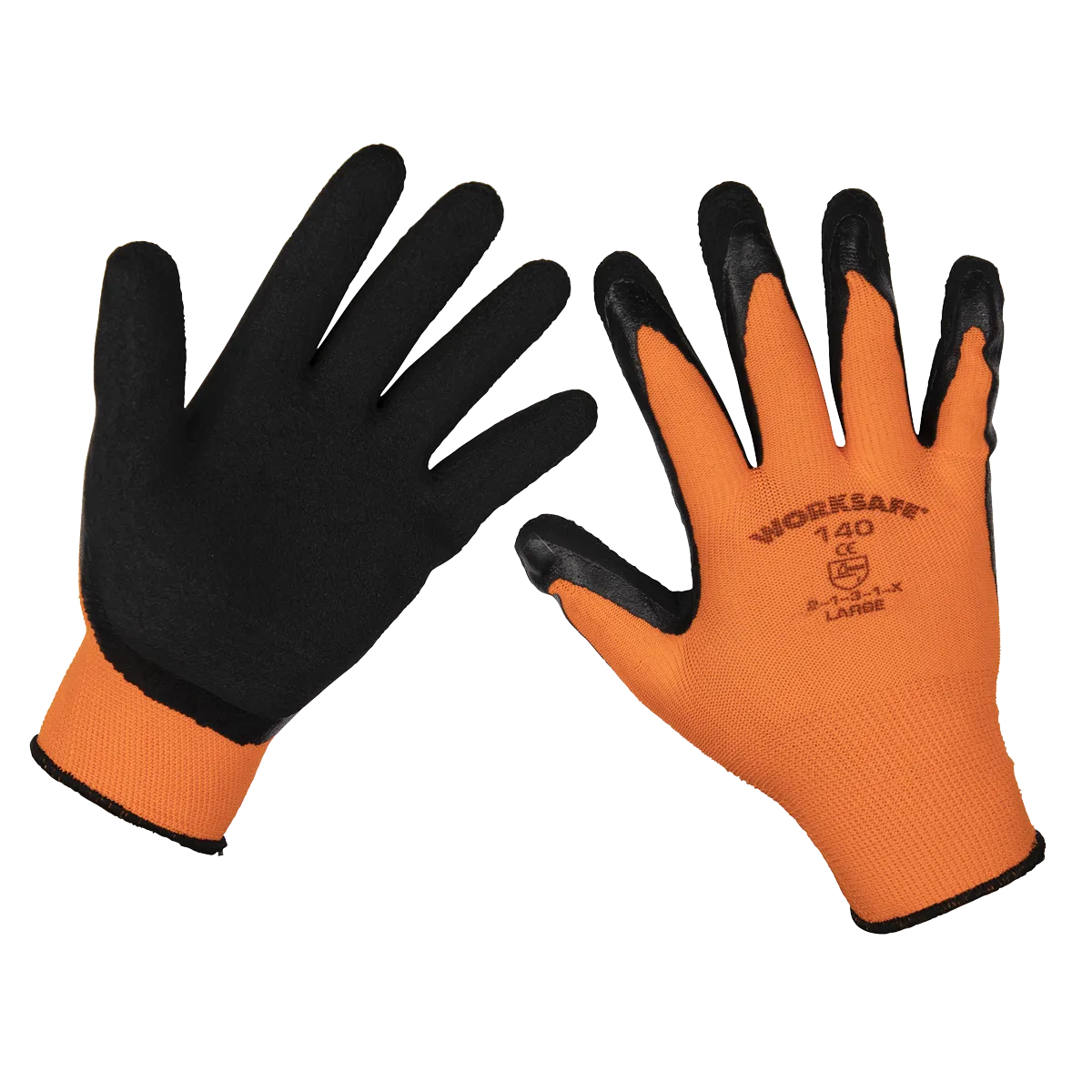 Foam Latex Gloves (Large) - Pack of 6 Pairs