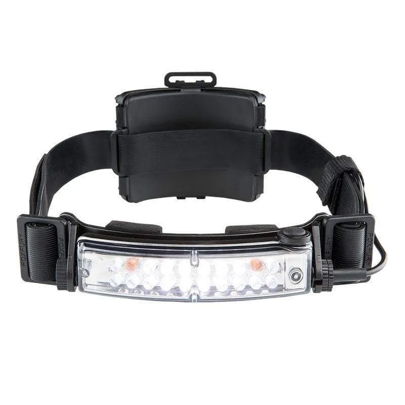 FoxFury Command  Tilt White & Amber LED Headlamp / Helmet Light