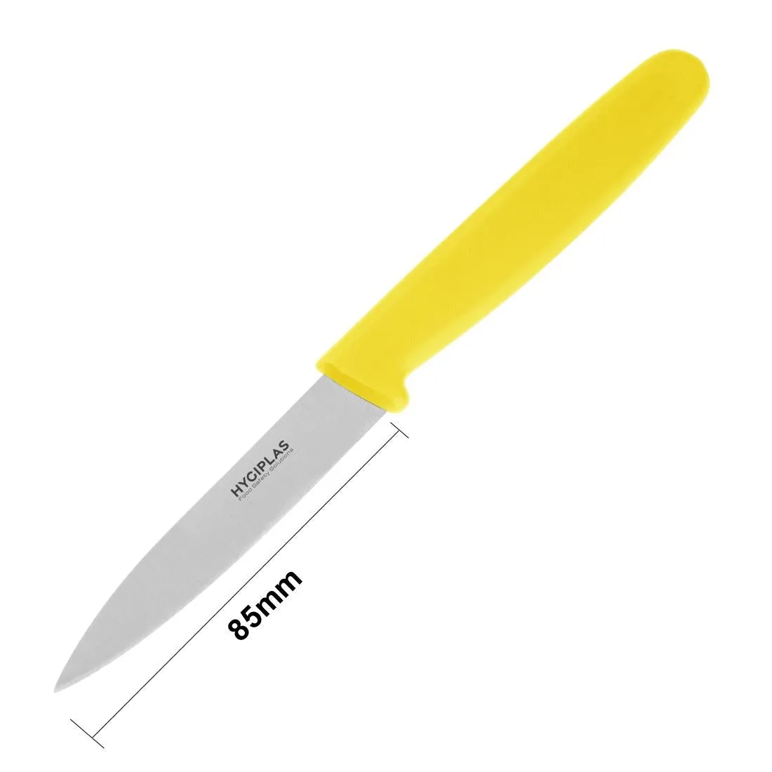 FX124 Hygiplas Paring Knife Yellow 7.6cm