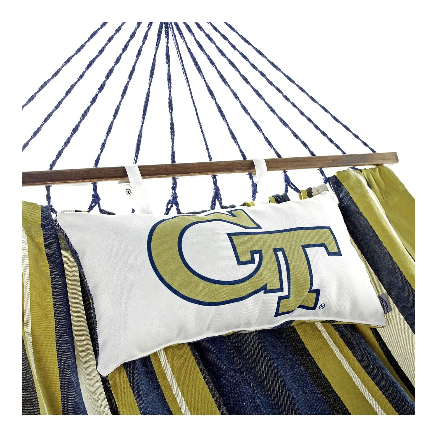 Georgia Tech Yellow Jackets Interlock Logo Hammock