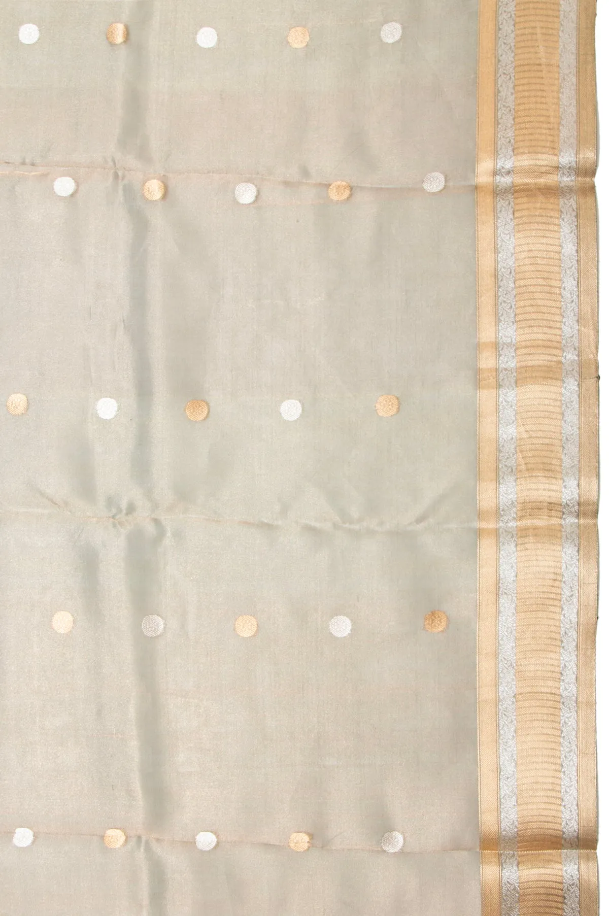 Green Banaras Tissue Silk Saree