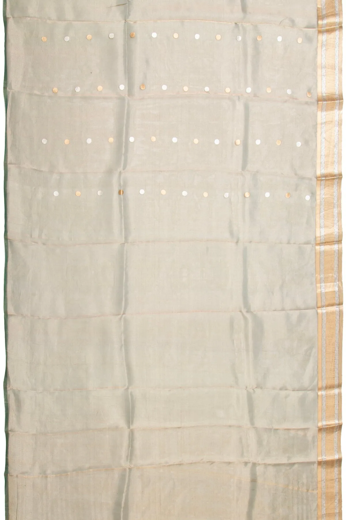 Green Banaras Tissue Silk Saree