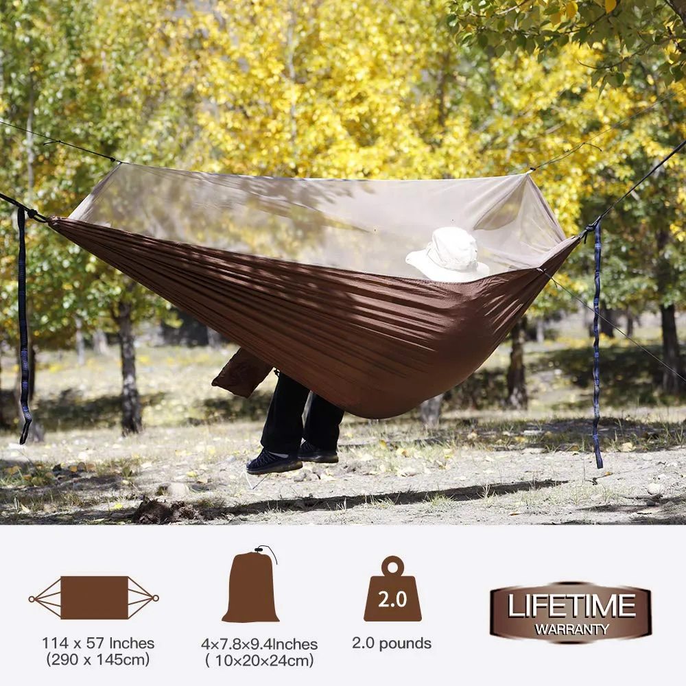 Hammock Camping with Mosquito Net - MIZTLI