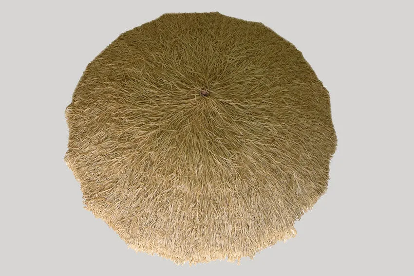 Hula 210cm BEACH Umbrella - Raffia Thatch