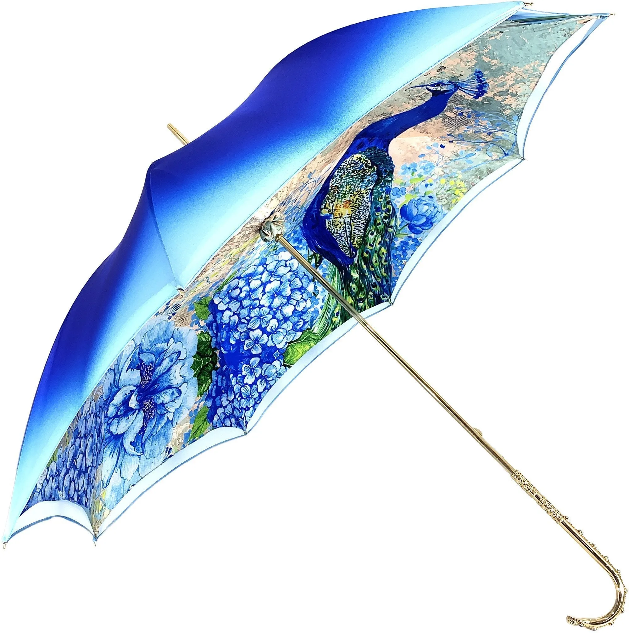 il Marchesato Luxury Peacock Umbrella