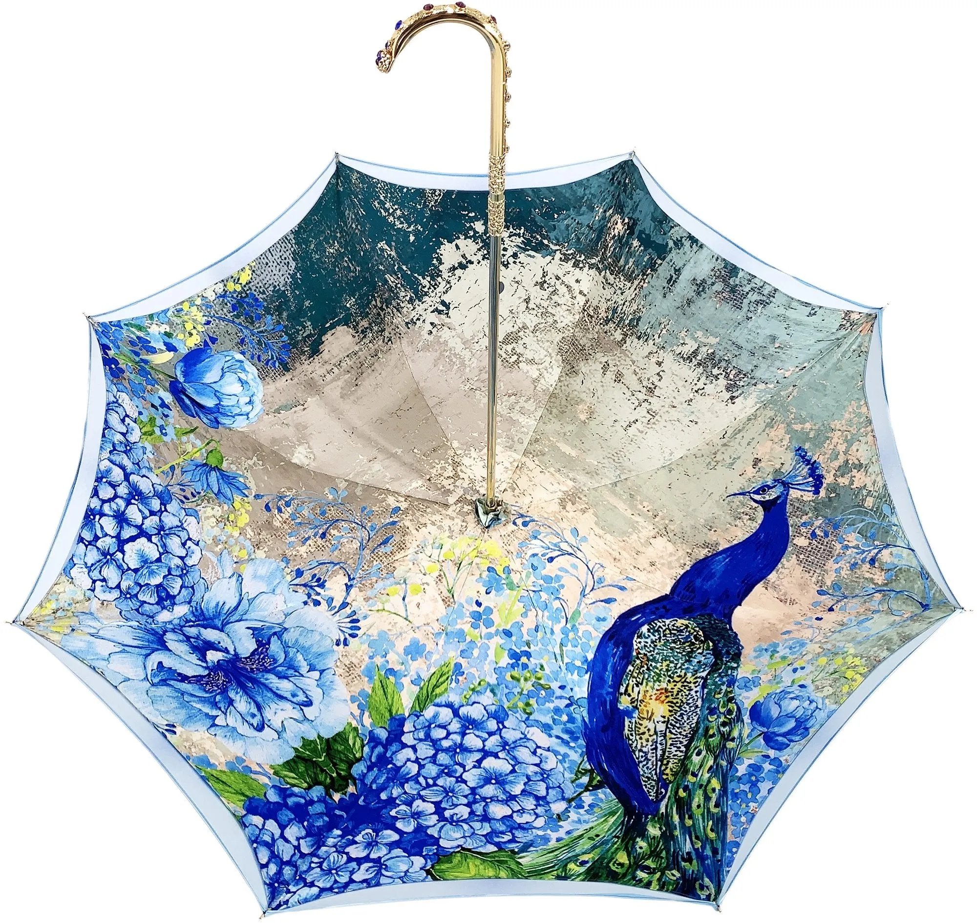 il Marchesato Luxury Peacock Umbrella