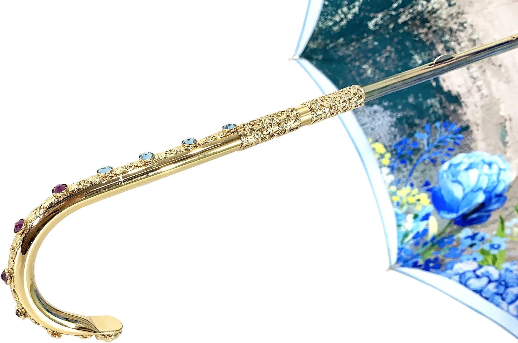 il Marchesato Luxury Peacock Umbrella