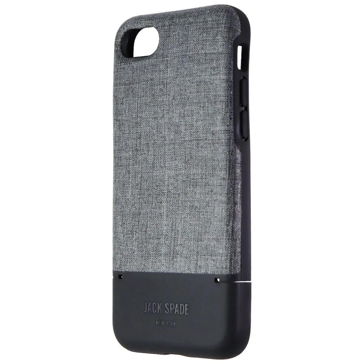 Jack Spade Credit Card Case for Apple iPhone 8/iPhone 7 - Tech Oxford Gray/Black