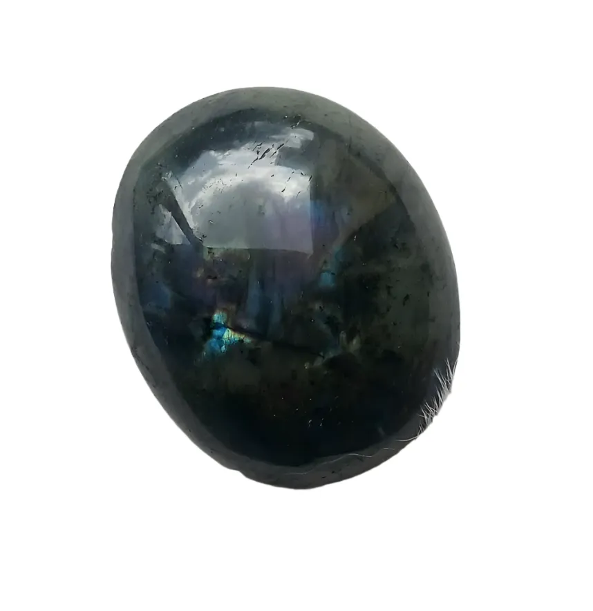 Labradorite Crystal Palm Stone