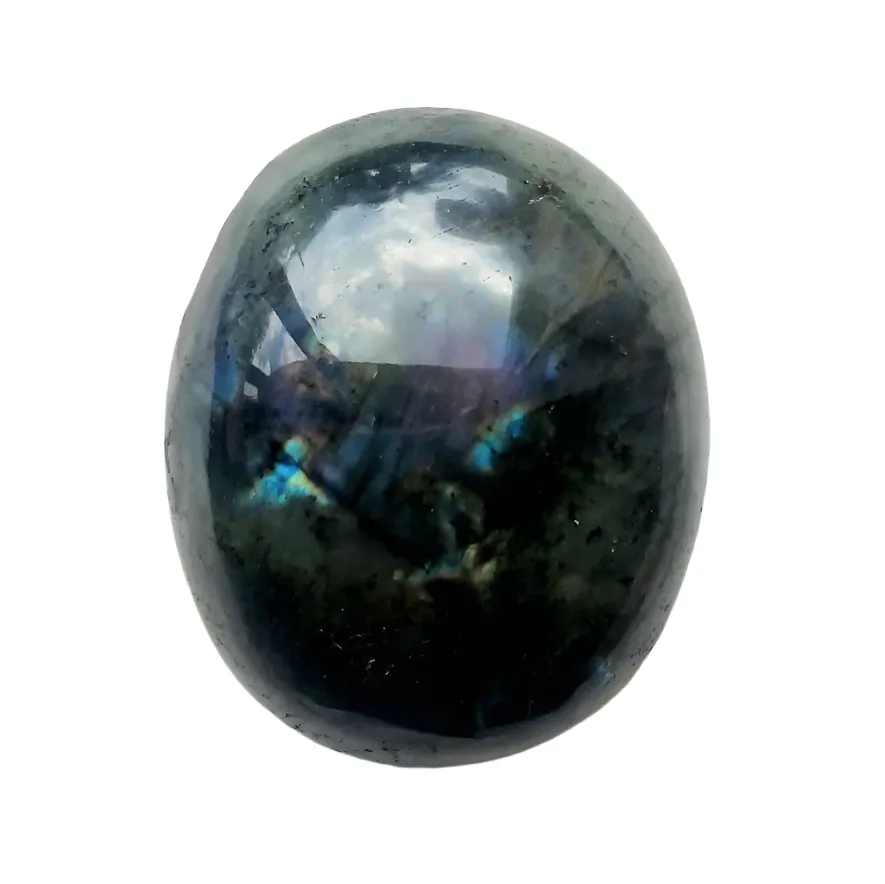 Labradorite Crystal Palm Stone