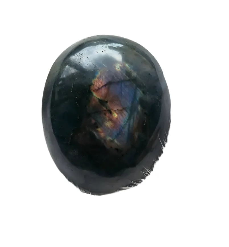 Labradorite Crystal Palm Stone