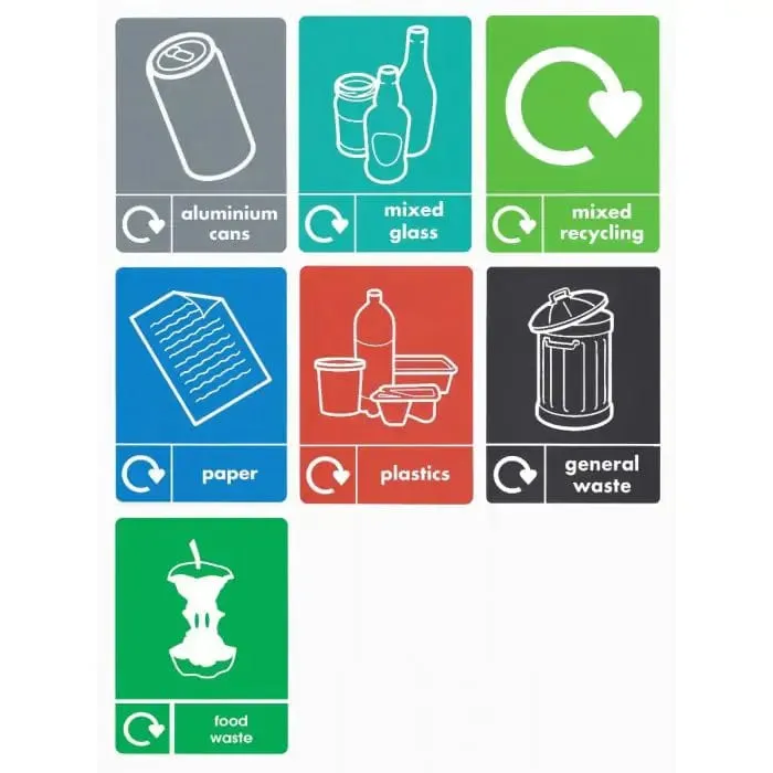 Large 90 Litre Open Top Recycling Bin