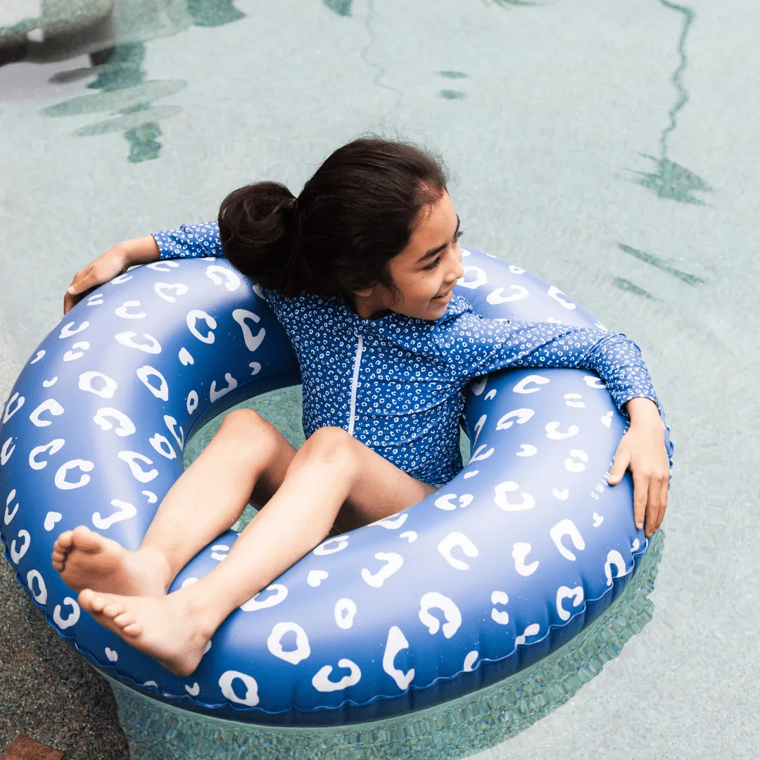 Leopard | Blue Pool Float  90 cm