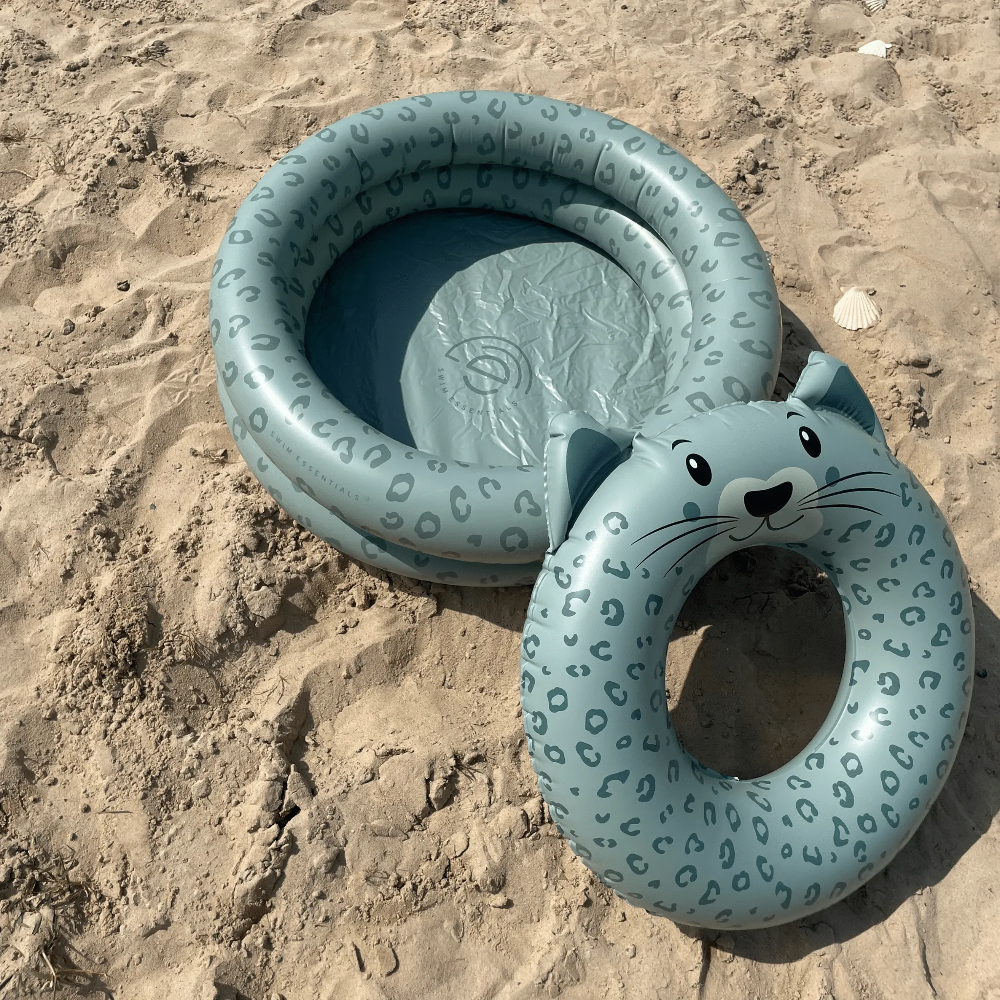 Leopard | Green Animal Pool Float  55 cm