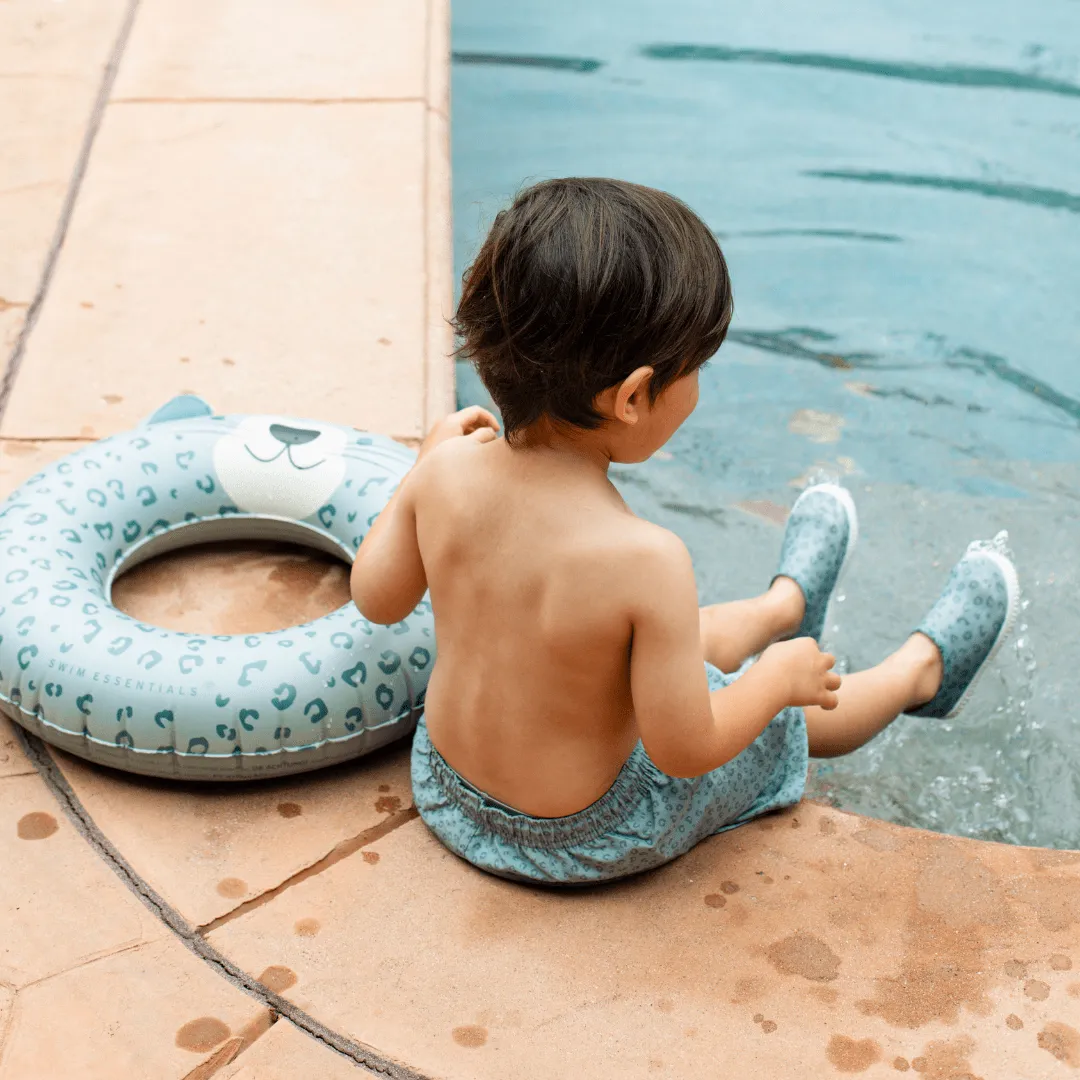 Leopard | Green Animal Pool Float  55 cm