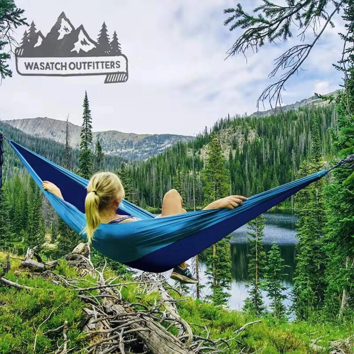 Lightweight parachute Hammock - Wasatch Outfitters