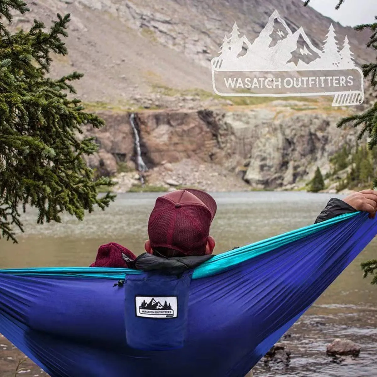 Lightweight parachute Hammock - Wasatch Outfitters
