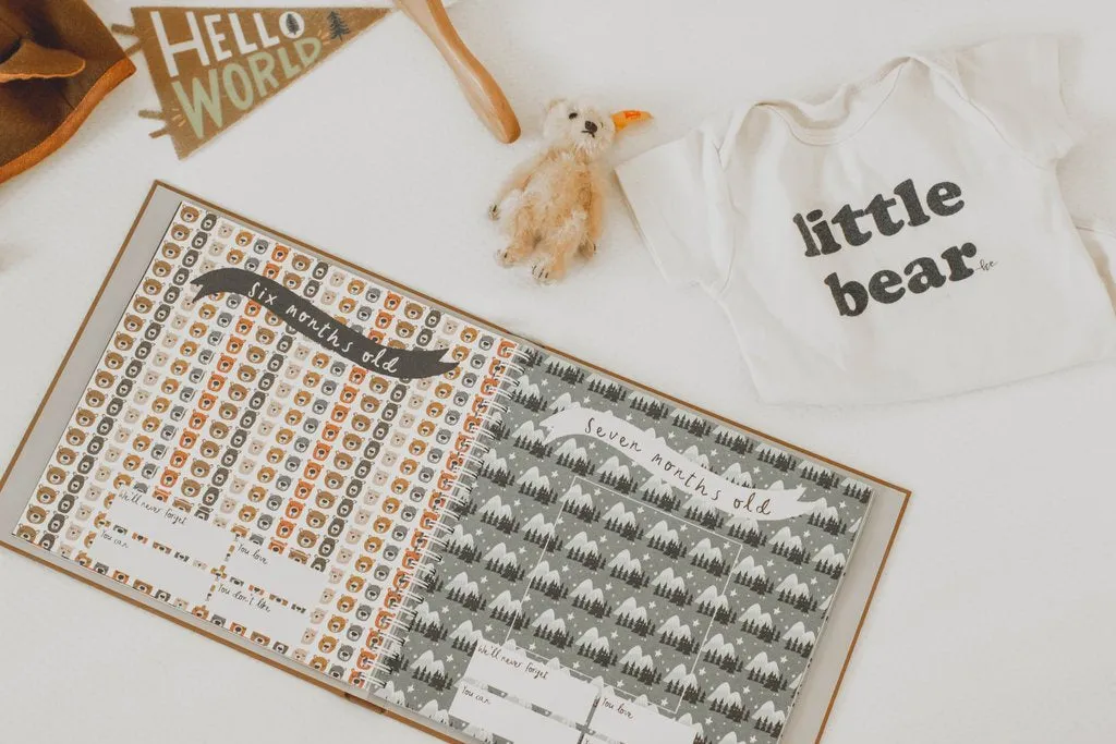 Little Camper Memory Baby Book by Lucy Darling