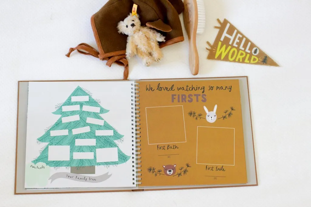 Little Camper Memory Baby Book by Lucy Darling