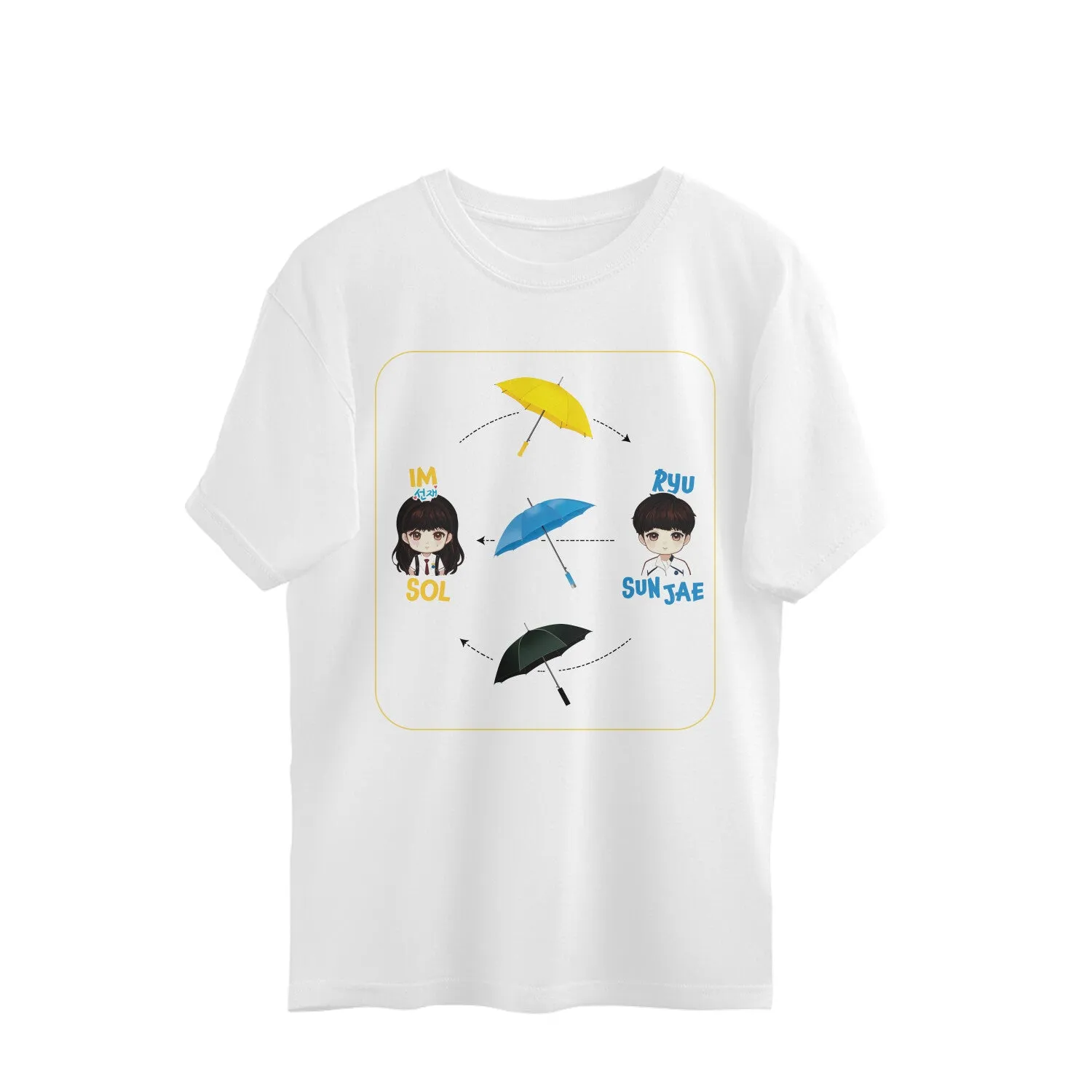 Lovely Runner Umbrellas Exchange - Oversized Tee