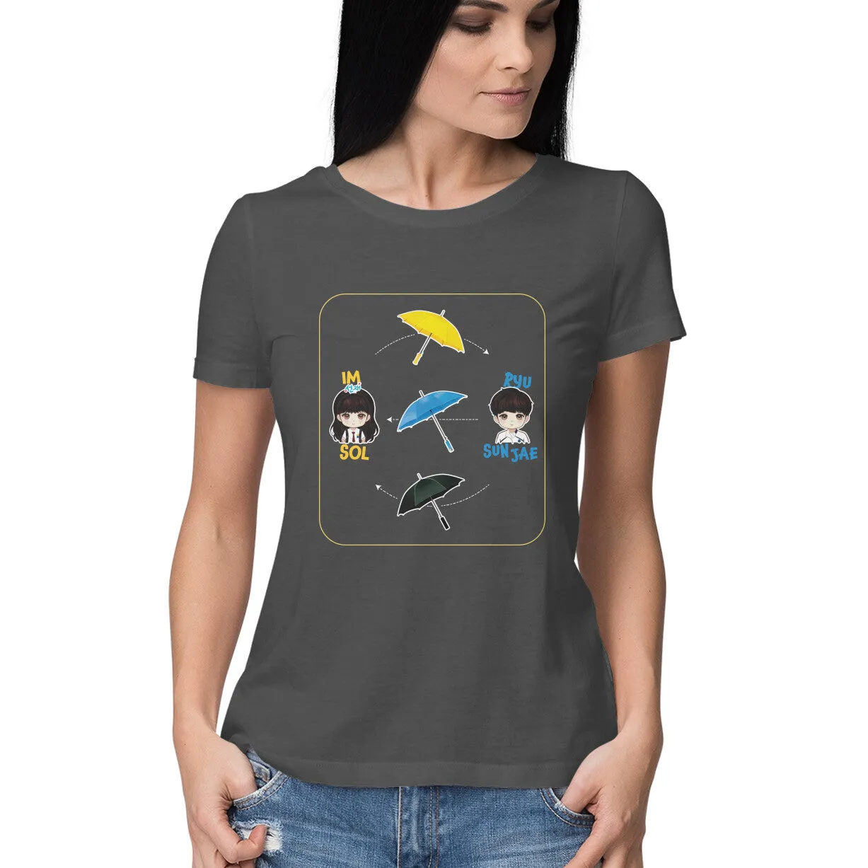Lovely Runner Umbrellas Exchange - Women's Tee