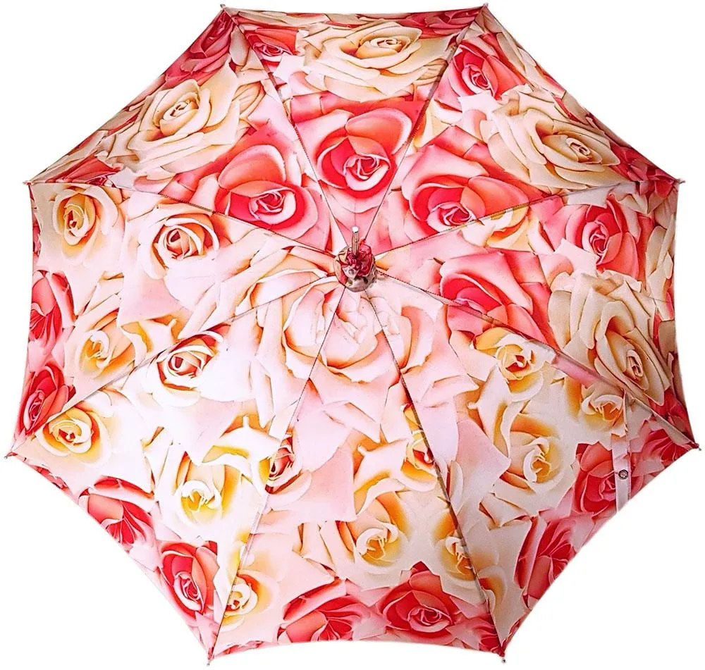 Luxury Parasol With Roses