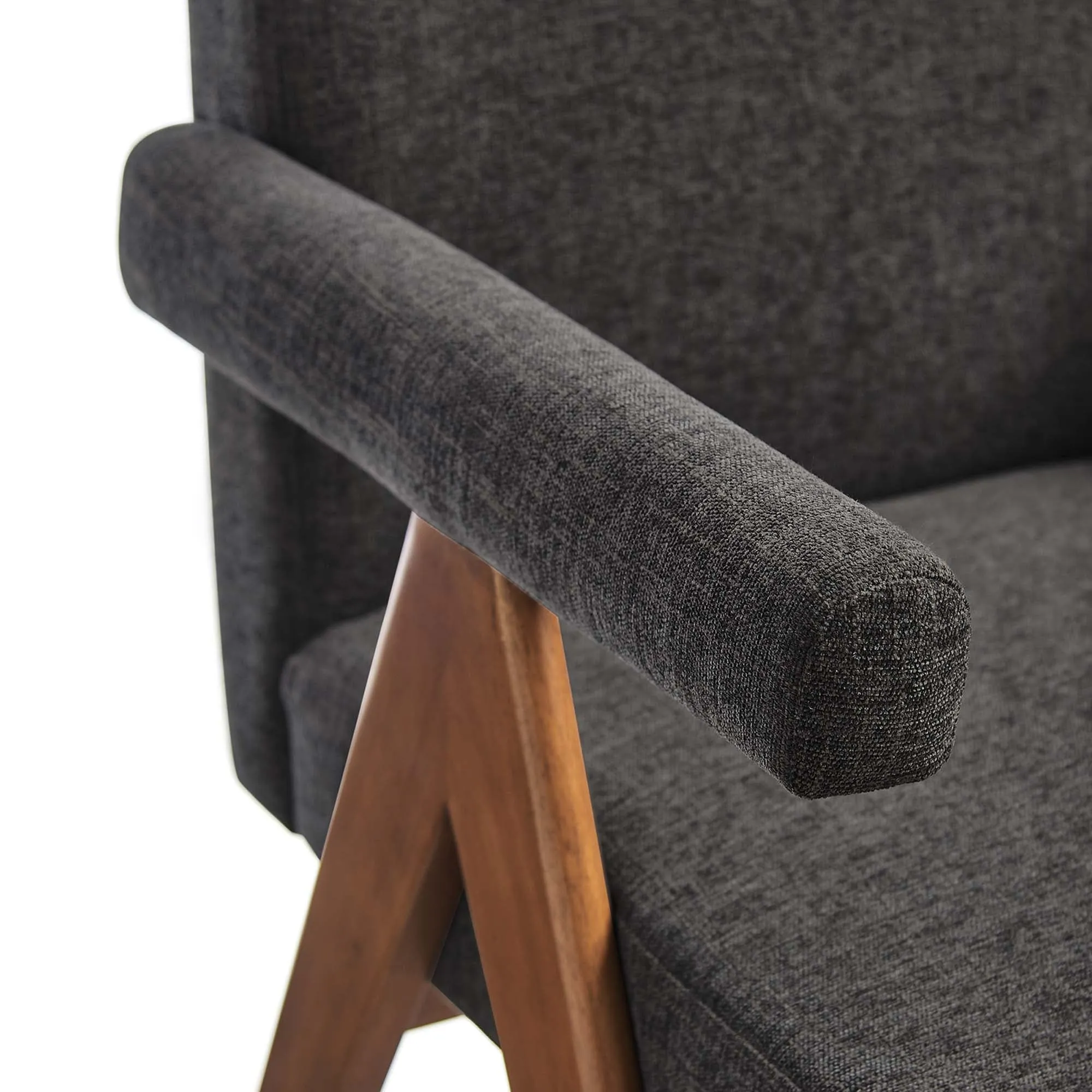 Lyra Fabric Dining Room Chair - Set of 2 by Modway