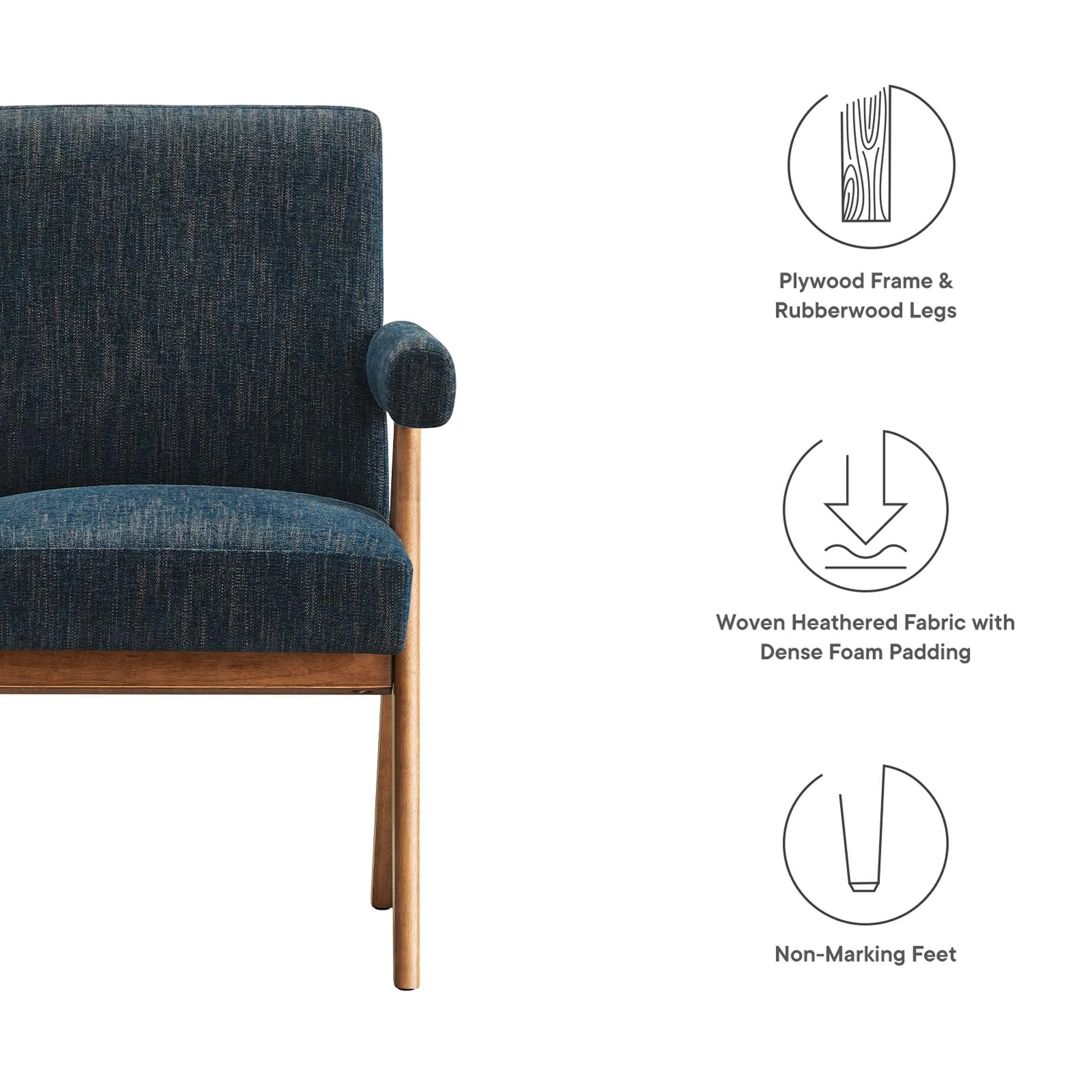 Lyra Fabric Dining Room Chair - Set of 2 by Modway