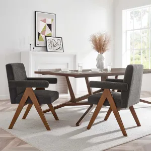 Lyra Fabric Dining Room Chair - Set of 2 by Modway