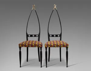 Mid century Modern chairs by Pozzi and Verga