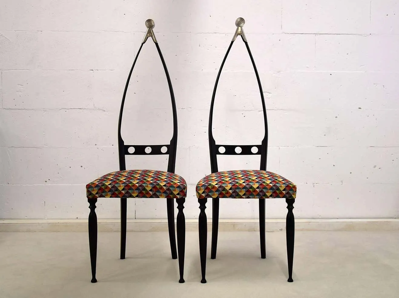 Mid century Modern chairs by Pozzi and Verga