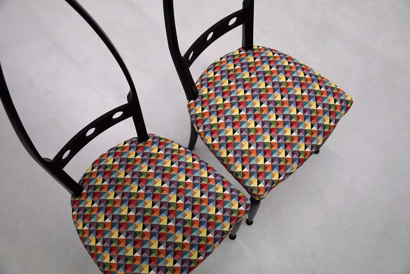 Mid century Modern chairs by Pozzi and Verga