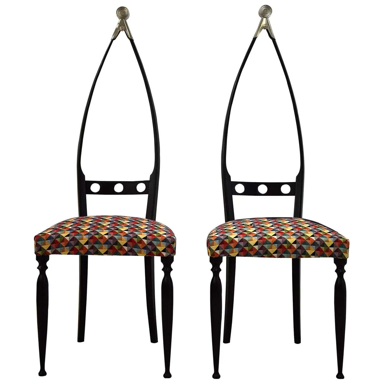 Mid century Modern chairs by Pozzi and Verga