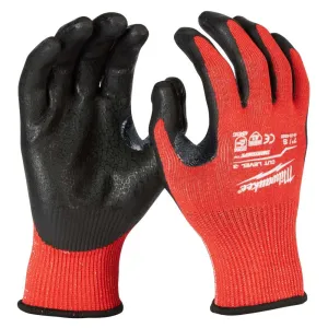 Milwaukee 48228933 XL Cut 3(C) Nitrile Dipped Gloves