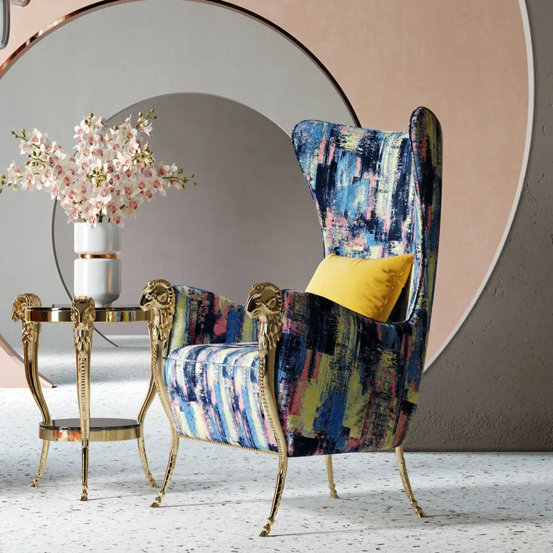 Modern Leisure Luxury Living Room Chair Set