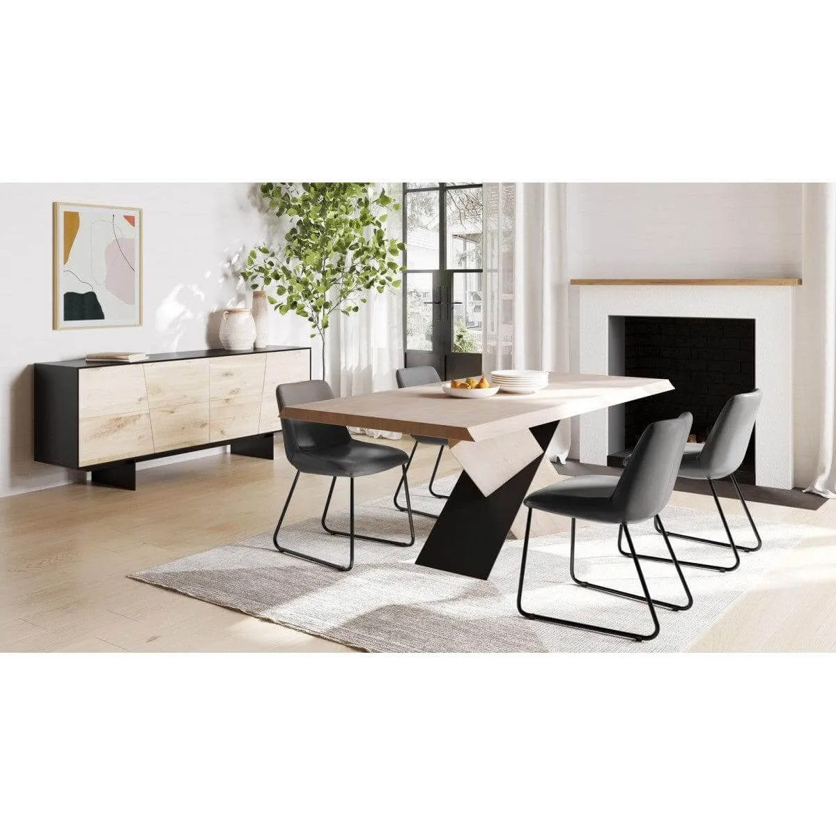 Moe's Home Villa Dining Chair - Set Of 2 - EQ-1010-21