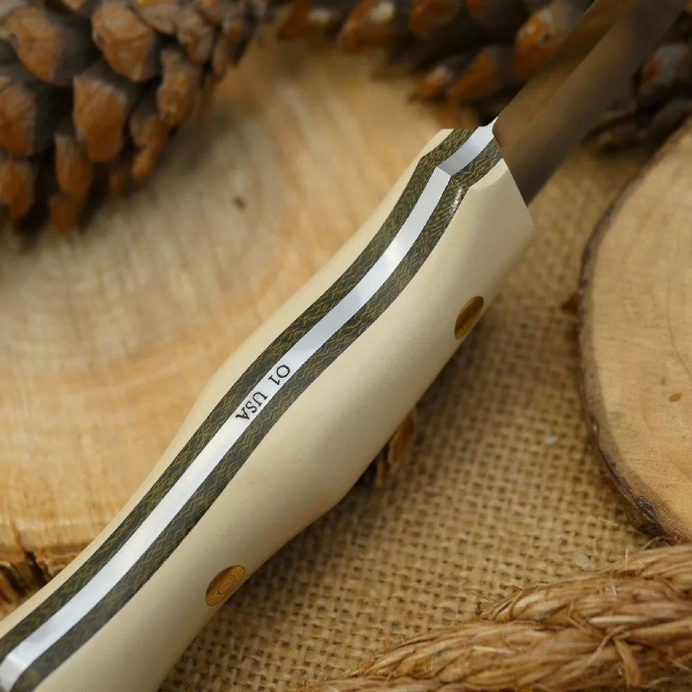 Mountaineer: Ivory Paper & Green Canvas