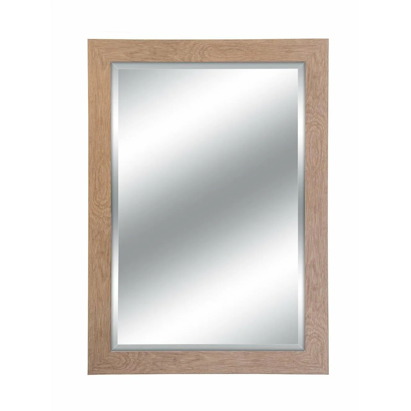 Natural Oak Effect Mirror