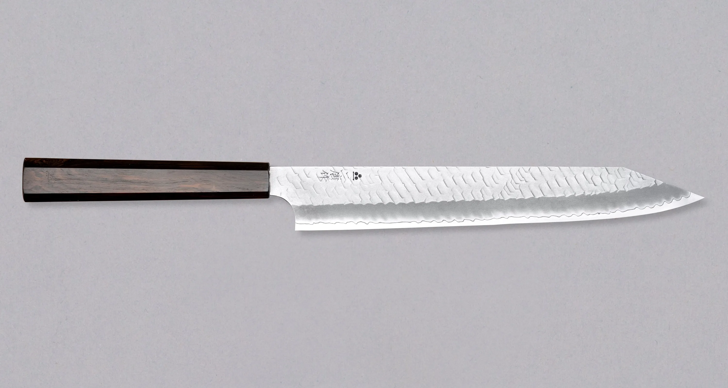 Nigara Kiritsuke-Sujihiki SG2 Tsuchime Wa Ebony 255mm (10")