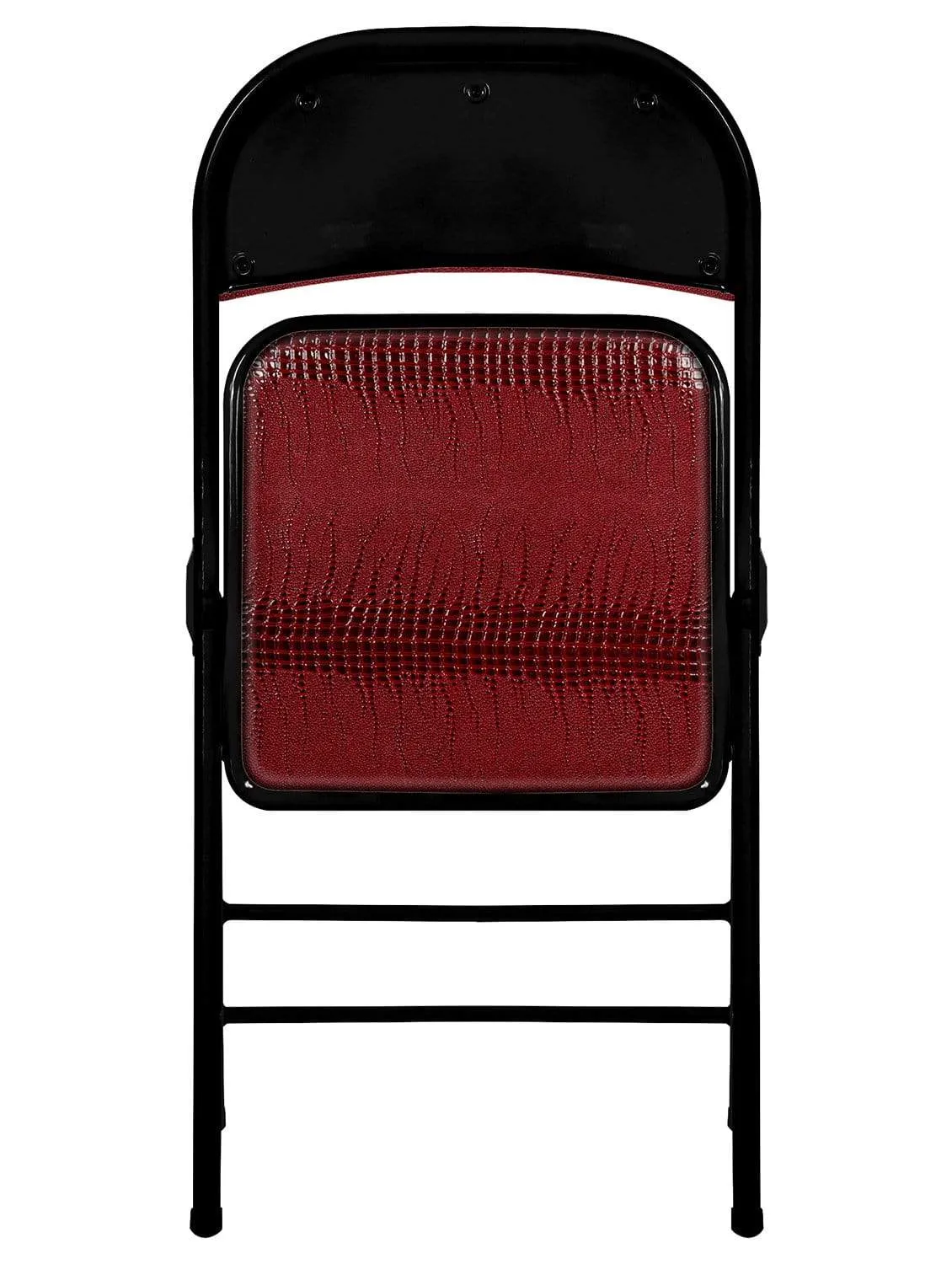 Padded Brown Metal Cafe /Kitchen/ Garden and Outdoor Folding Chair